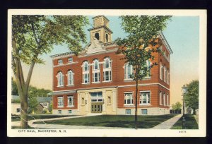 Rochester, New Hampshire/NH Postcard, City Hall