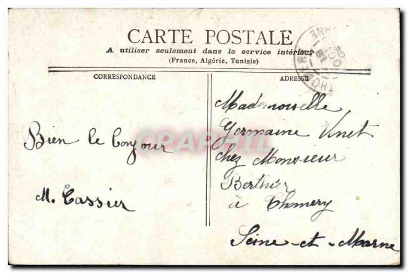 Old Postcard Paris La Trinite
