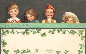 Clapsaddle Irish Children St. Patricks L5070 antique postcard