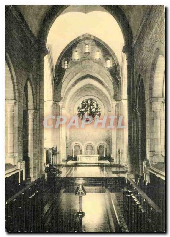 Modern Postcard Abbey of Orval ND Interior of the Basilica