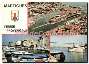 Postcard Modern Martigues Venice Provencale view Arian city canals