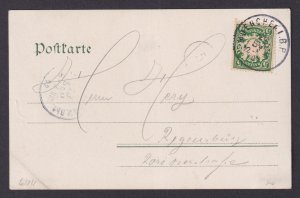 Vinatge postcard GERMANY Humor Munich Oktoberfest