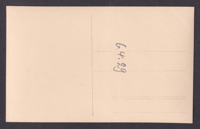 Vinatage postcard GERMANY RPPC A couple Wedding 1929