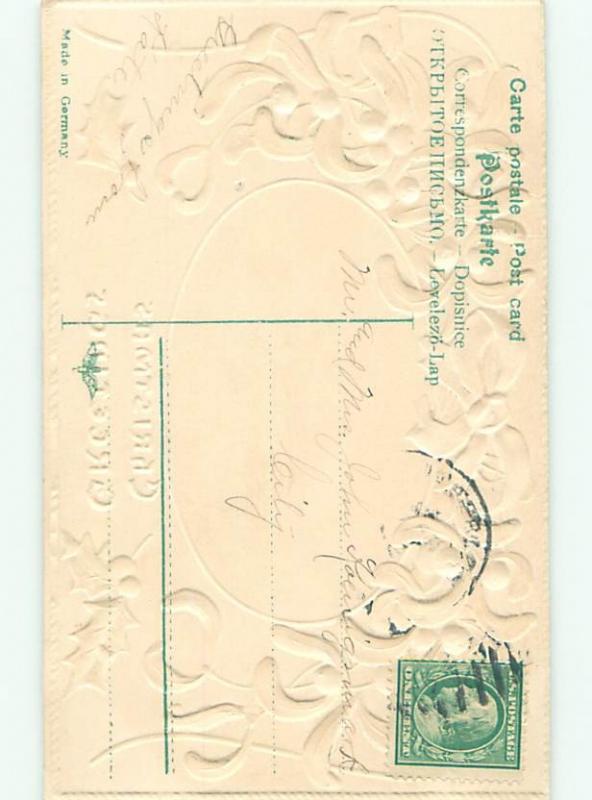 Divided-Back CHRISTMAS SCENE Great Postcard W9322