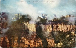 postcard Grand Canyon - North Rim