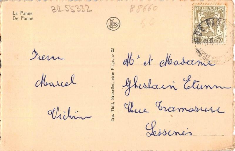 BR55332 De panne ship bateaux belgium