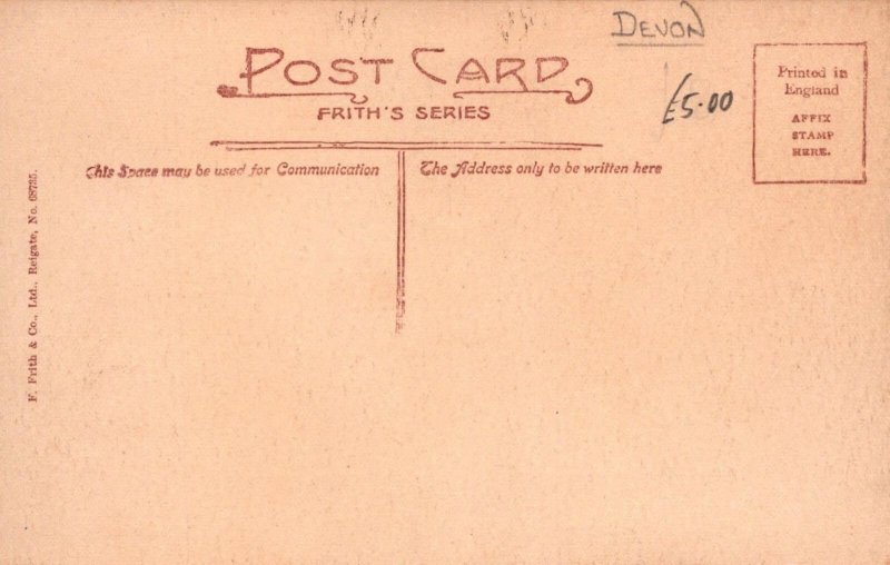 Devon Postcard - Budleigh Salterton, Knowle Village SW1902