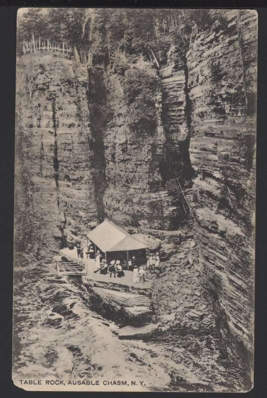 New York Ausable Chasm, Table Rock ~ DB