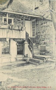 Postcard New York Sally Tock's Inn Dutch Porch 1920s 23-1832 