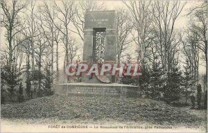 'Old Postcard Forest of Compiegne The de''Armistice Monument near Rethondes A...