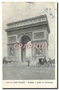 Old Postcard Collection Diary Paris Arc de Triomphe