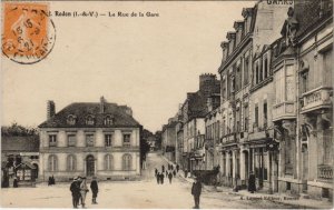 CPA Redon Rue de la Gare (1236670)