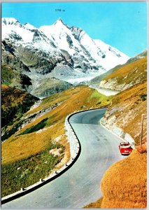 Grohglockner Hochapenstrabe Mot Grohglocker Austria Postcard