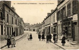 CPA Chateauneuf-en-Thimerais-Vue prise rue de CHARTRES (177459)