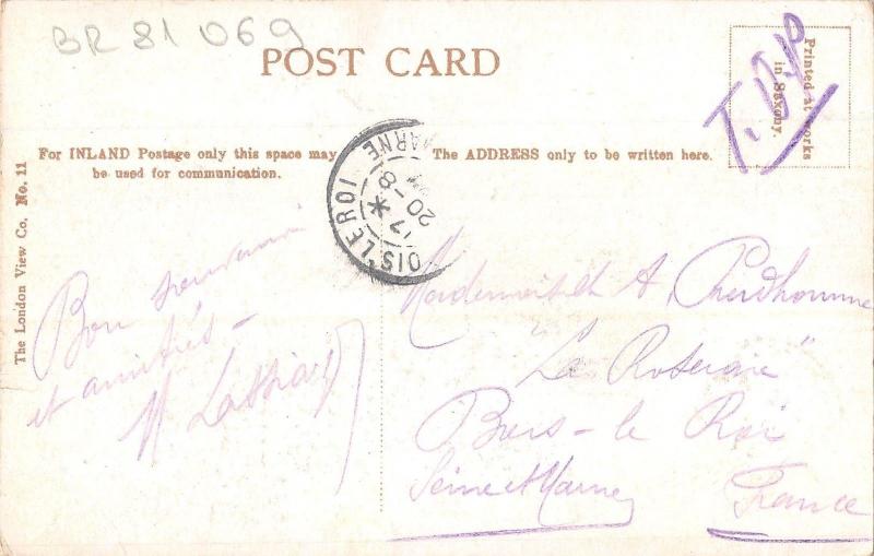 BR81069 brighton a rough sea uk