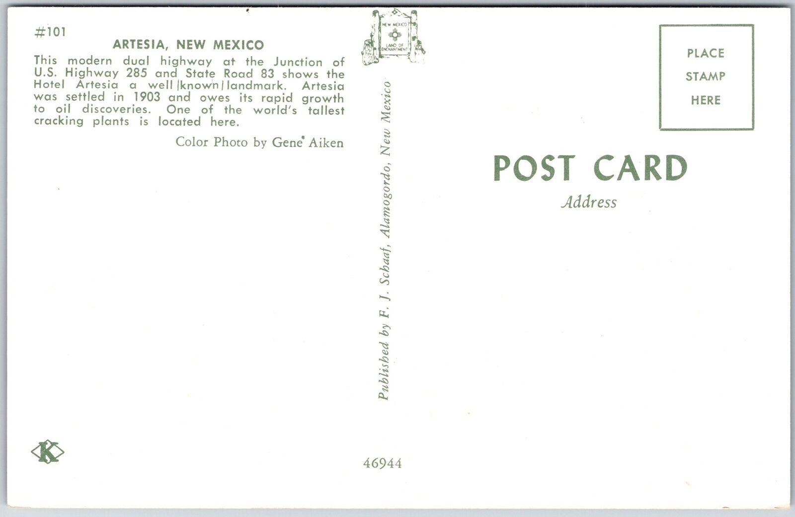 Artesia New Mexico Modern Dual Highway Hotel & Tallest Cracking Plants