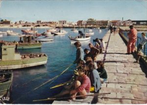 France Ile de Noirmoutier Jetee du Port de l'Herbaudiere 1972