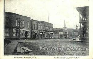 Main Street Woodhull NY 1914