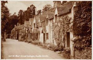 England Wiltshire West Street Cottages