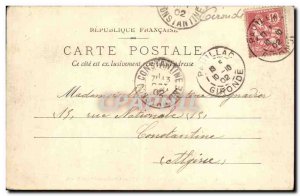 Old Postcard Pauillac Gironde L Hotel De Ville and docks