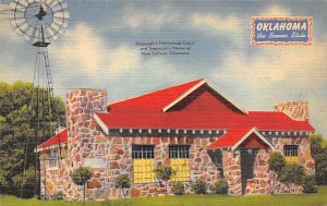 Sequoyah Home Of Native Erected About 1830 - Sallisaw, Oklahoma OK