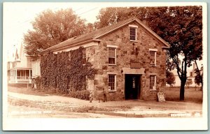 RPPC Old Blacksmith Shop Bennington Vermont VT DB F D Burt Photo Postcard J9