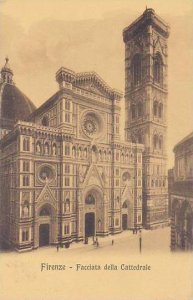 Italy Firenze Facciata della Cattedrale