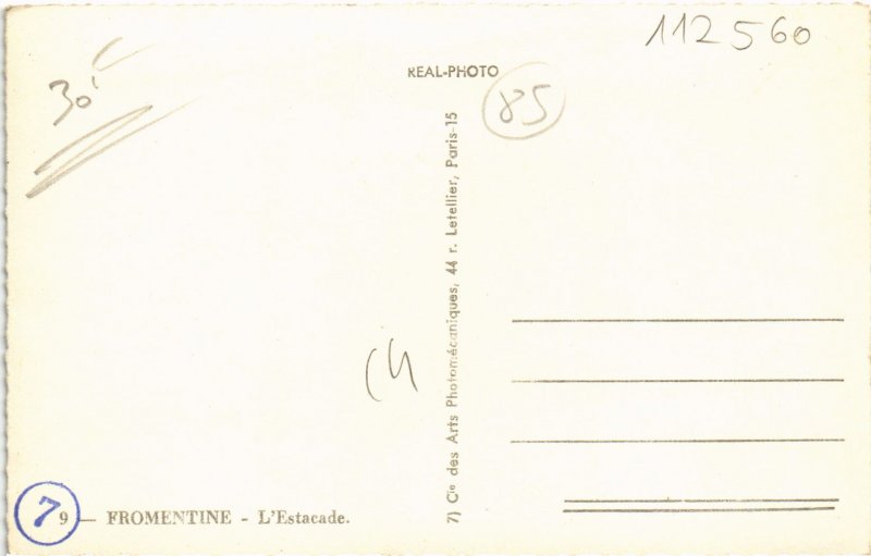 CPA Fromentine - L'Estacade (112560)