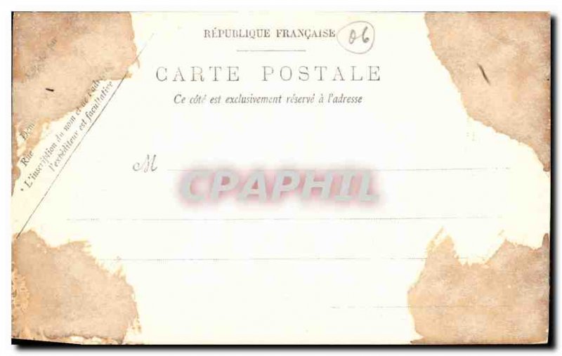 Postcard Old Antibes old Antibes