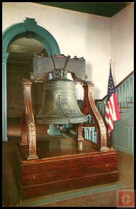 The Liberty Bell, Independence Hall, Philadelphia, Pa