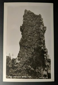 Mint Vintage Bend Oregon Lava Cast Real Picture Postcard