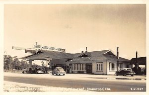 Shamrock Service Station and Restaurant real photo Shamrock FL