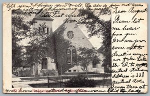 Postcard Austin, Chicago Illinois c1907 Presbyterian Church Cook County