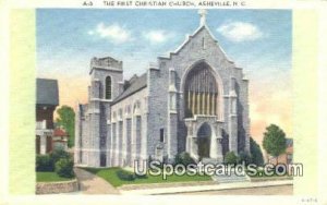 First Christian Church in Asheville, North Carolina