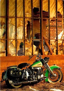 Motorcycle  HARLEY-DAVIDSON DUO GLIDE   4½ X 6½  Framing Postcard