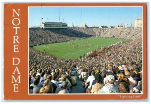 1993 Notre Dame Football Stadium University Campus Atlanta Georgia GA Postcard