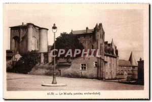 Old Postcard Albi museum (former archbishop)