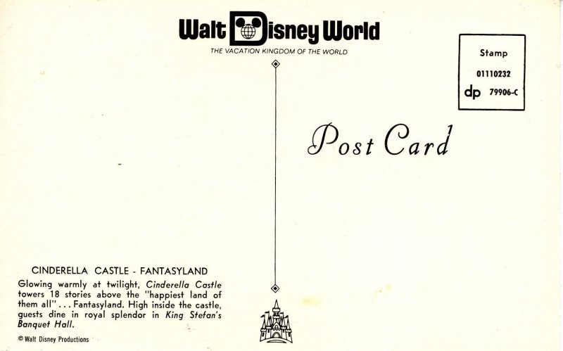 FL - Orlando. Walt Disney World. Cinderella Castle