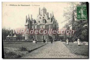 Postcard Old Chateau De Montmort The Lawn