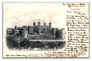 Tower of London -  London England UK 1902 UDB Postcard C19