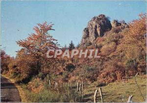 CPM En Montagne Bourbonnaise Allier Image d'Auvergne Rocher St Vincent Alt 925 m