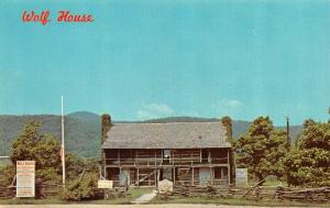 NORFOLK, AR Arkansas  WOLF HOUSE  1st Court House~Post Office  Chrome Postcard