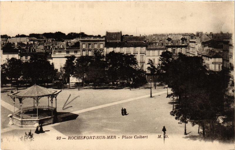 CPA ROCHEFORT-sur-MER - Place Colbert (481190)