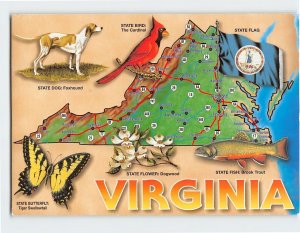 Postcard Virginia