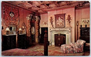 Postcard - North bedroom, Doge's Suite, Hearst Castle - San Luis Obispo, CA