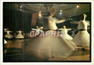 Postcard Modern Turkiye Konya Konya Whirling Dervishes Semazenler