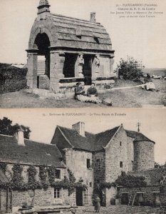 Plougasnou The Oratory Vieux Manor De Tromelin 2x Old French Postcard