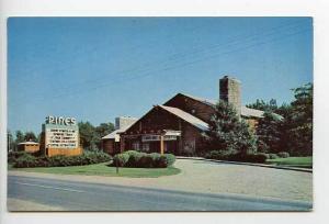 Houghton Lake MI Movie Maquee Theatre  Postcard