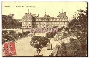 Old Postcard Paris Palais Du Luxembourg