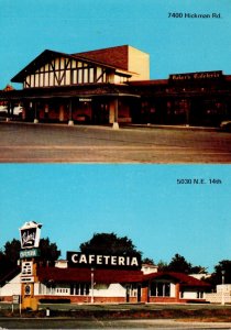 Iowa Des Moines Baker's Colonial Cafeteria and Sherwood Cafeteria